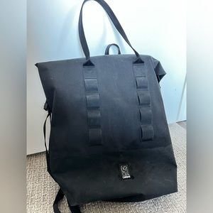 Chrome Rolltop bag with internal Laptop sleeve